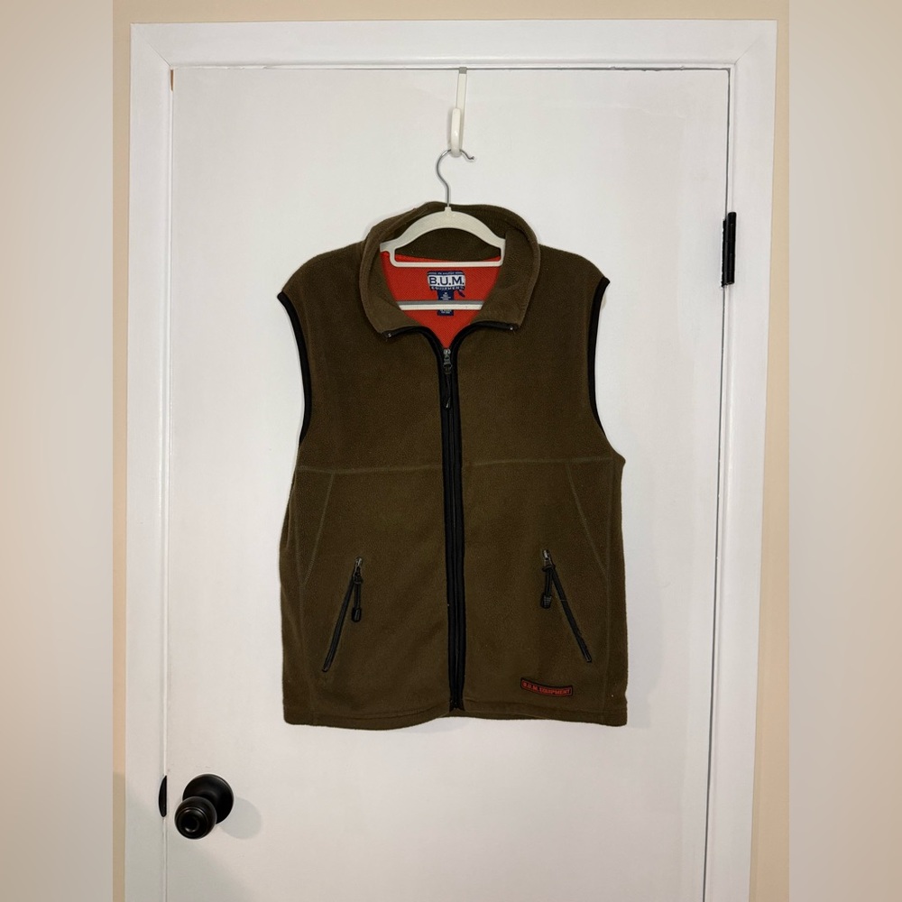 Brown‎ B.U.M. Equipment Fleece Vest